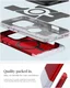 Spigen Classic C1 MagFit Apple iPhone 16 Pro Hoesje MagSafe Rood afbeelding 5