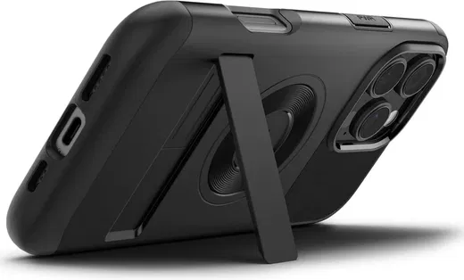 Spigen Slim Armor MagFit Apple iPhone 16 Pro Hoesje MagSafe Zwart afbeelding 2