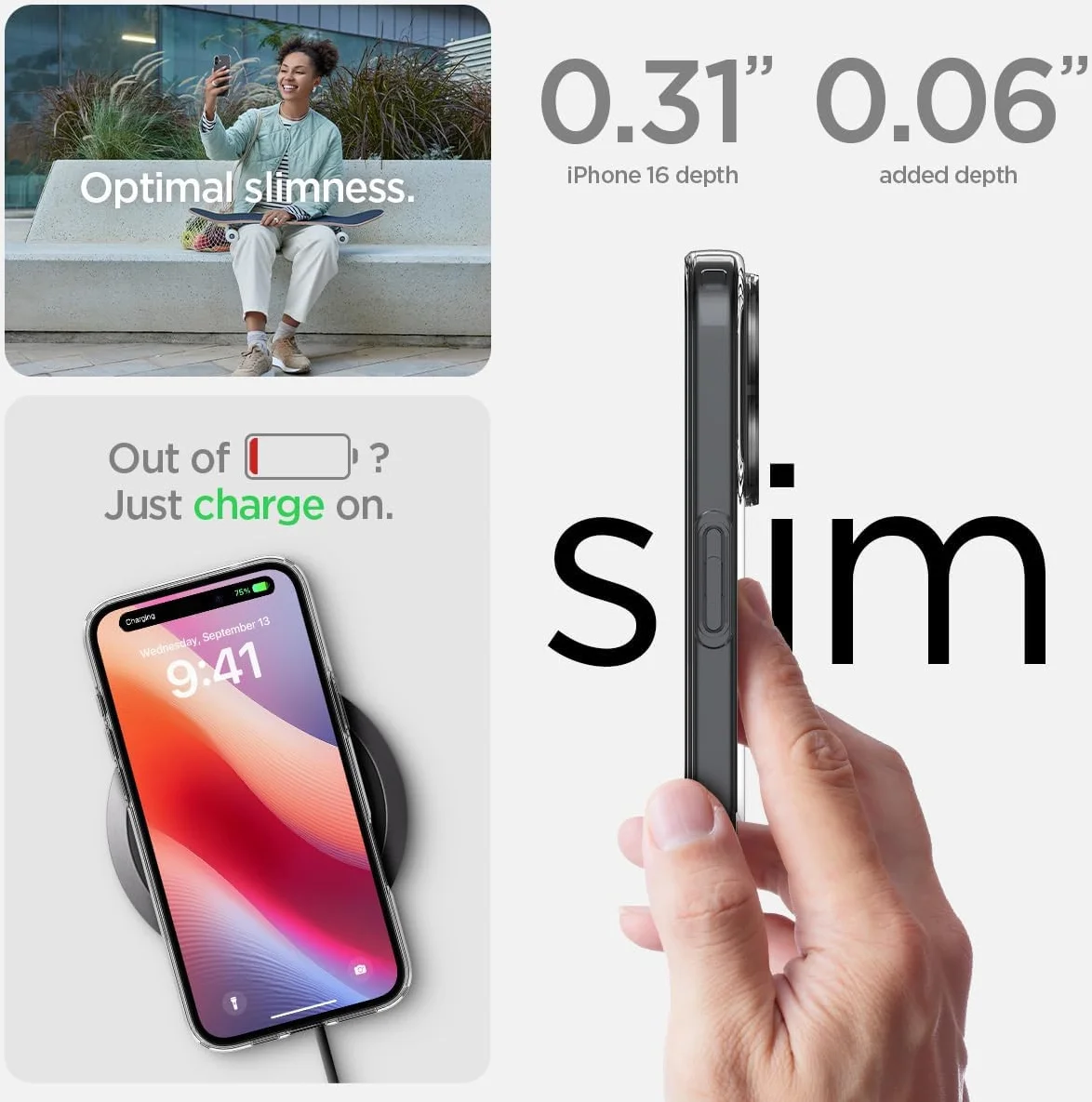 Spigen Liquid Crystal Apple iPhone 16 Hoesje Back Cover Transparant afbeelding 6