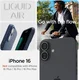 Spigen Liquid Air Apple iPhone 16 Hoesje Back Cover Blauw afbeelding 3