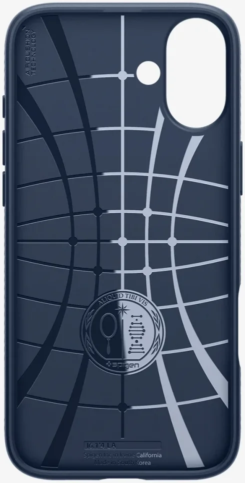Spigen Liquid Air Apple iPhone 16 Hoesje Back Cover Blauw afbeelding 15