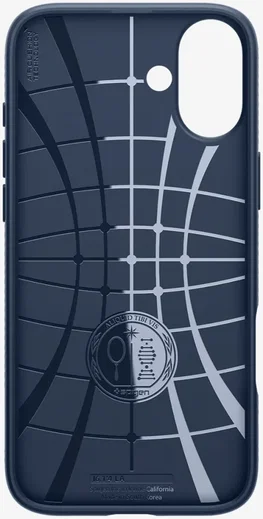 Spigen Liquid Air Apple iPhone 16 Hoesje Back Cover Blauw afbeelding 15