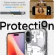 Spigen Ultra Hybrid MagFit Apple iPhone 16 Hoesje MagSafe Zero One Wit afbeelding 5
