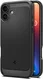 Spigen Rugged Armor MagFit Apple iPhone 16 Hoesje MagSafe Zwart afbeelding 1