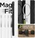 Spigen Rugged Armor MagFit Apple iPhone 16 Hoesje MagSafe Zwart afbeelding 6