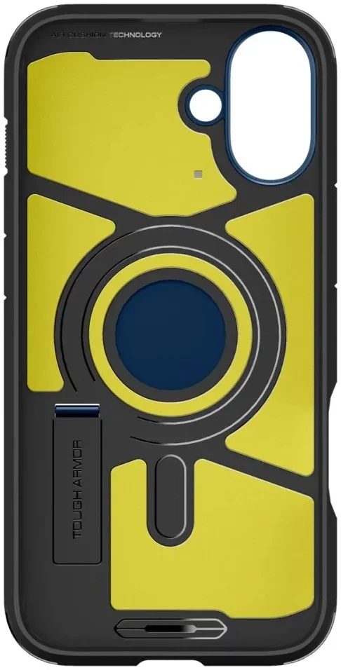 Spigen Tough Armor Apple iPhone 16 Hoesje MagSafe Back Cover Blauw afbeelding 10