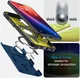 Spigen Tough Armor Apple iPhone 16 Hoesje MagSafe Back Cover Blauw afbeelding 4