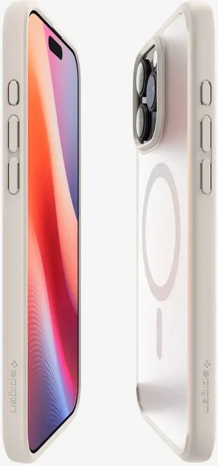 Spigen Ultra Hybrid MagFit Apple iPhone 16 Pro Max Hoesje MagSafe Grijs afbeelding 10