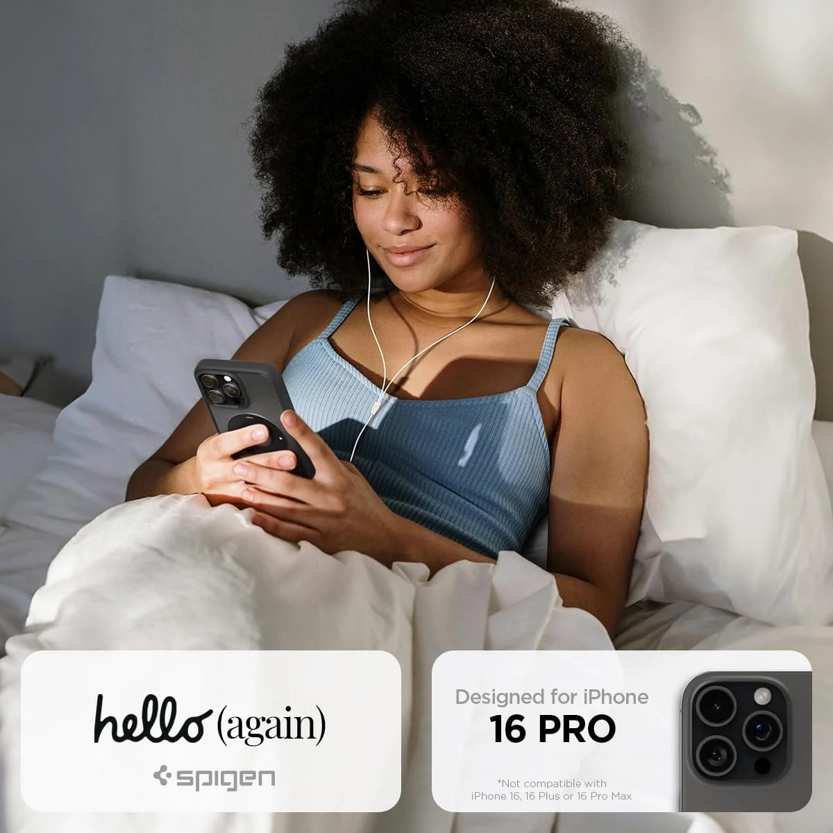 Spigen Ultra Hybrid MagFit Apple iPhone 16 Pro Hoesje MagSafe Classic Zwart afbeelding 4