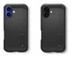 Spigen Tough Armor Apple iPhone 16 Hoesje Back Cover Zwart afbeelding 8