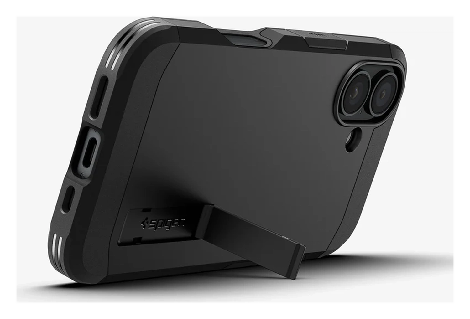 Spigen Tough Armor Apple iPhone 16 Hoesje Back Cover Zwart afbeelding 9
