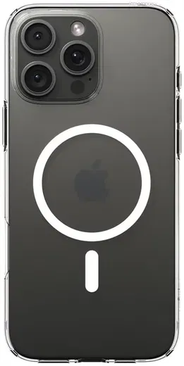 Spigen Liquid Crystal iPhone 16 Pro Max Hoesje MagSafe Back Cover Transparant afbeelding 9