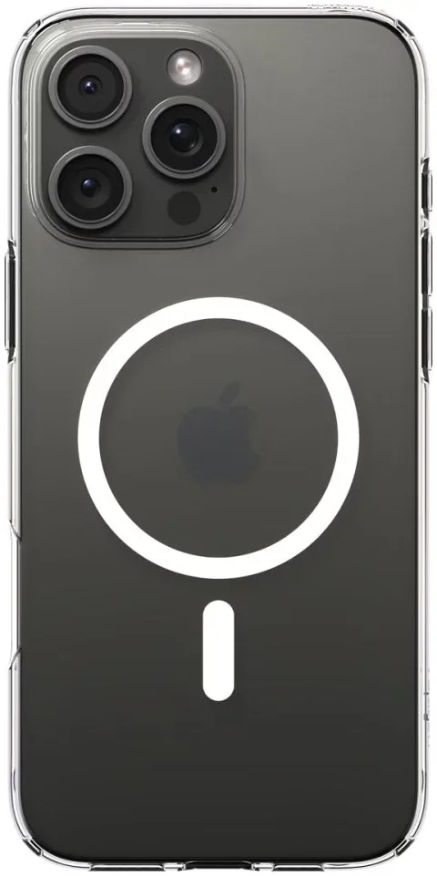 Spigen Liquid Crystal Apple iPhone 16 Pro Hoesje MagSafe Back Cover Transparant afbeelding 4
