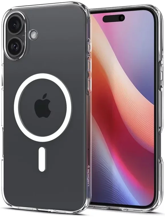 Spigen Liquid Crystal Apple iPhone 16 Hoesje MagSafe Back Cover Transparant afbeelding 10