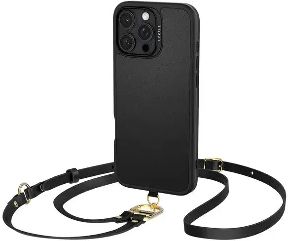 Spigen Cyrill Kajuk Mag iPhone 16 Pro Max Hoesje MagSafe Classic Charm Zwart afbeelding 1