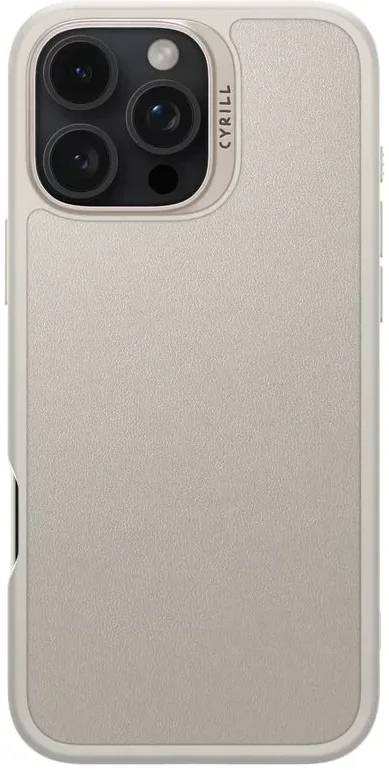 Spigen Cyrill Kajuk Mag Apple iPhone 16 Pro Hoesje MagSafe Back Cover Cream afbeelding 10
