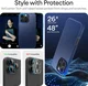 Spigen Cyrill Kajuk Mag Apple iPhone 16 Pro Hoesje MagSafe Back Cover Blauw afbeelding 5