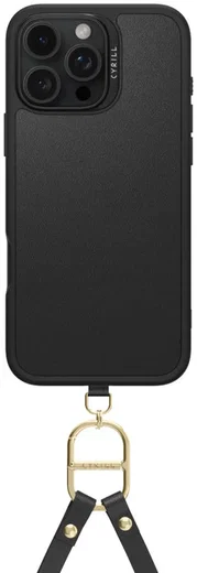 Spigen Cyrill Kajuk Mag Apple iPhone 16 Pro Hoesje MagSafe Classic Charm Zwart afbeelding 4