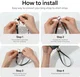 Spigen Cyrill Kajuk Mag Apple iPhone 16 Pro Hoesje MagSafe Classic Charm Zwart afbeelding 8