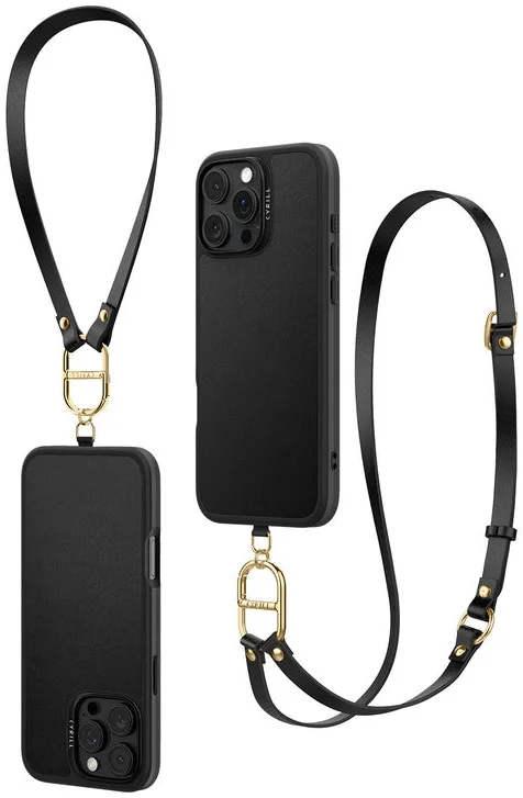 Spigen Cyrill Kajuk Mag Apple iPhone 16 Pro Hoesje MagSafe Classic Charm Zwart afbeelding 3