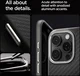 Spigen Enzo Aramid iPhone 16 Pro Max Hoesje MagSafe Aramide Zwart afbeelding 4