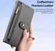 Dux Ducis Lawa Apple iPhone 16 Pro Hoesje 2-in-1 Wallet Book Case MagSafe Grijs afbeelding 10
