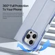 Dux Ducis Lawa Apple iPhone 16 Pro Hoesje 2-in-1 Wallet Book Case MagSafe Blauw afbeelding 11