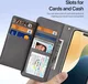 Dux Ducis Lawa iPhone 16 Pro Max Hoesje 2-in-1 Wallet Book Case MagSafe Grijs afbeelding 9