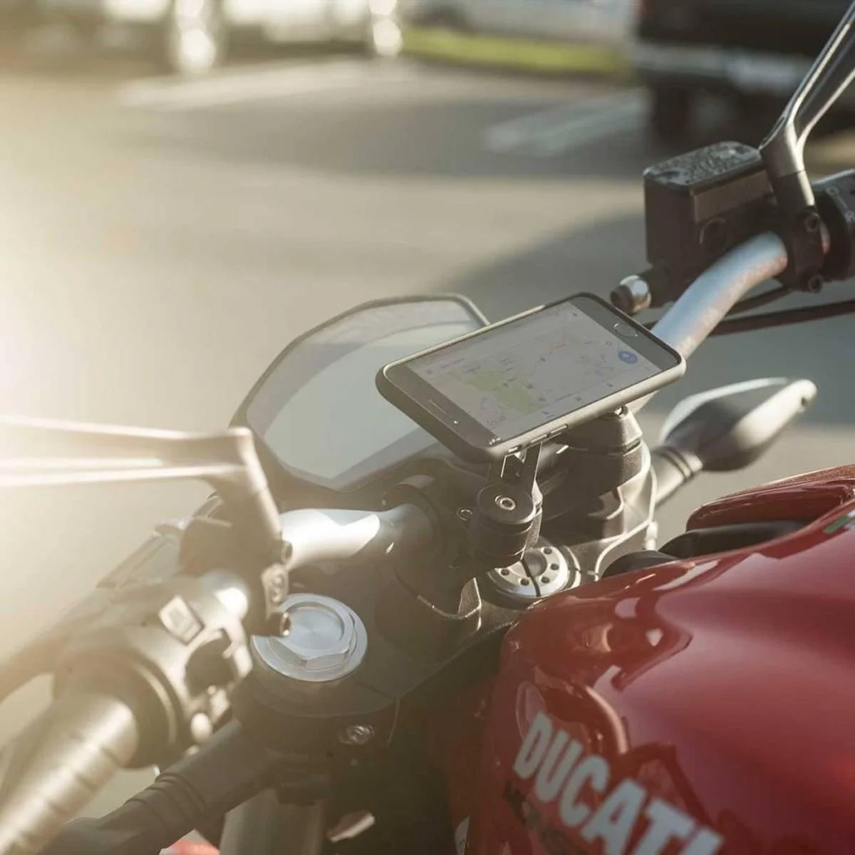 SP Connect Moto Mount Pro - Telefoonhouder Motor voor SPC+ Hoesjes Zwart afbeelding 7