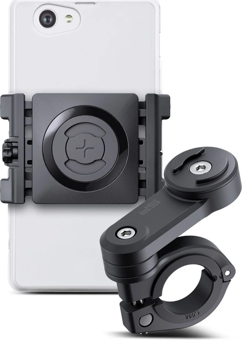 SP Connect Moto Bundle LT SPC+ Telefoonhouder Motor met Universele Klem Zwart afbeelding 1
