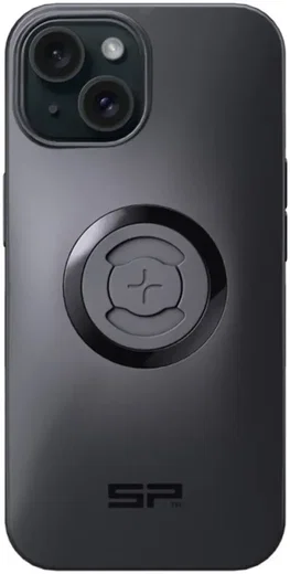 SP Connect SPC+ Apple iPhone 15 Hoesje MagSafe Back Cover Dun Zwart afbeelding 1