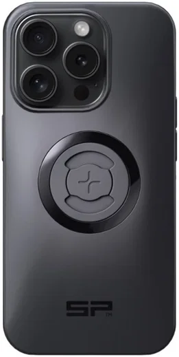 SP Connect SPC+ Apple iPhone 15 Pro Hoesje MagSafe Back Cover Dun Zwart afbeelding 1