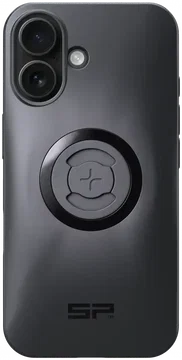 SP Connect SPC+ Apple iPhone 16 Hoesje MagSafe Back Cover Dun Zwart