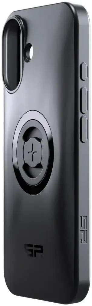 SP Connect SPC+ Apple iPhone 16 Hoesje MagSafe Back Cover Dun Zwart afbeelding 2