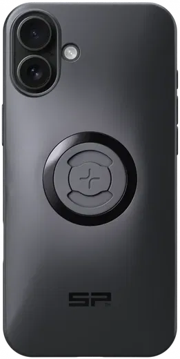 SP Connect SPC+ Apple iPhone 16 Plus Hoesje MagSafe Back Cover Dun Zwart afbeelding 1