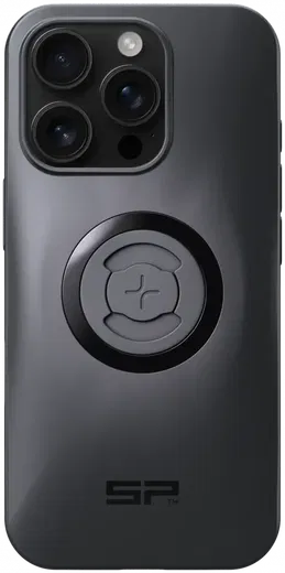 SP Connect SPC+ Apple iPhone 16 Pro Hoesje MagSafe Back Cover Dun Zwart afbeelding 1