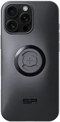 SP Connect SPC+ iPhone 16 Pro Max Hoesje MagSafe Back Cover Dun Zwart afbeelding