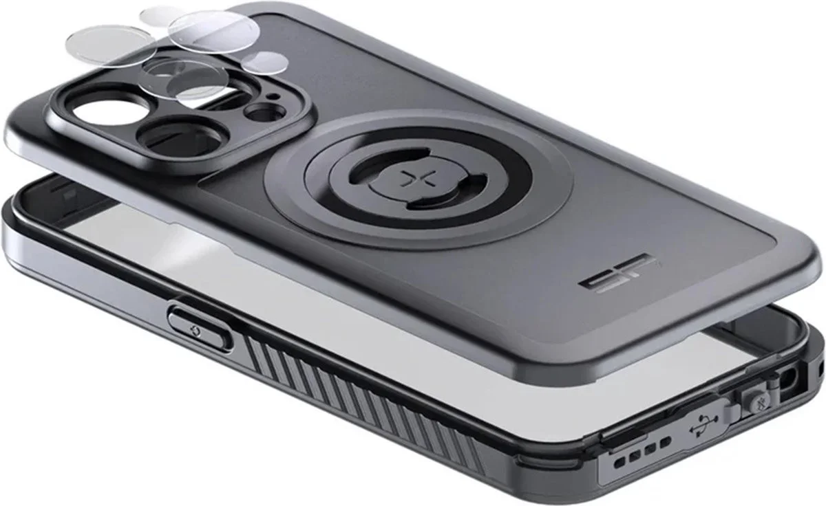 SP Connect Xtreme SPC+ iPhone 15 Pro Max Hoesje Full Protect MagSafe Zwart afbeelding 6