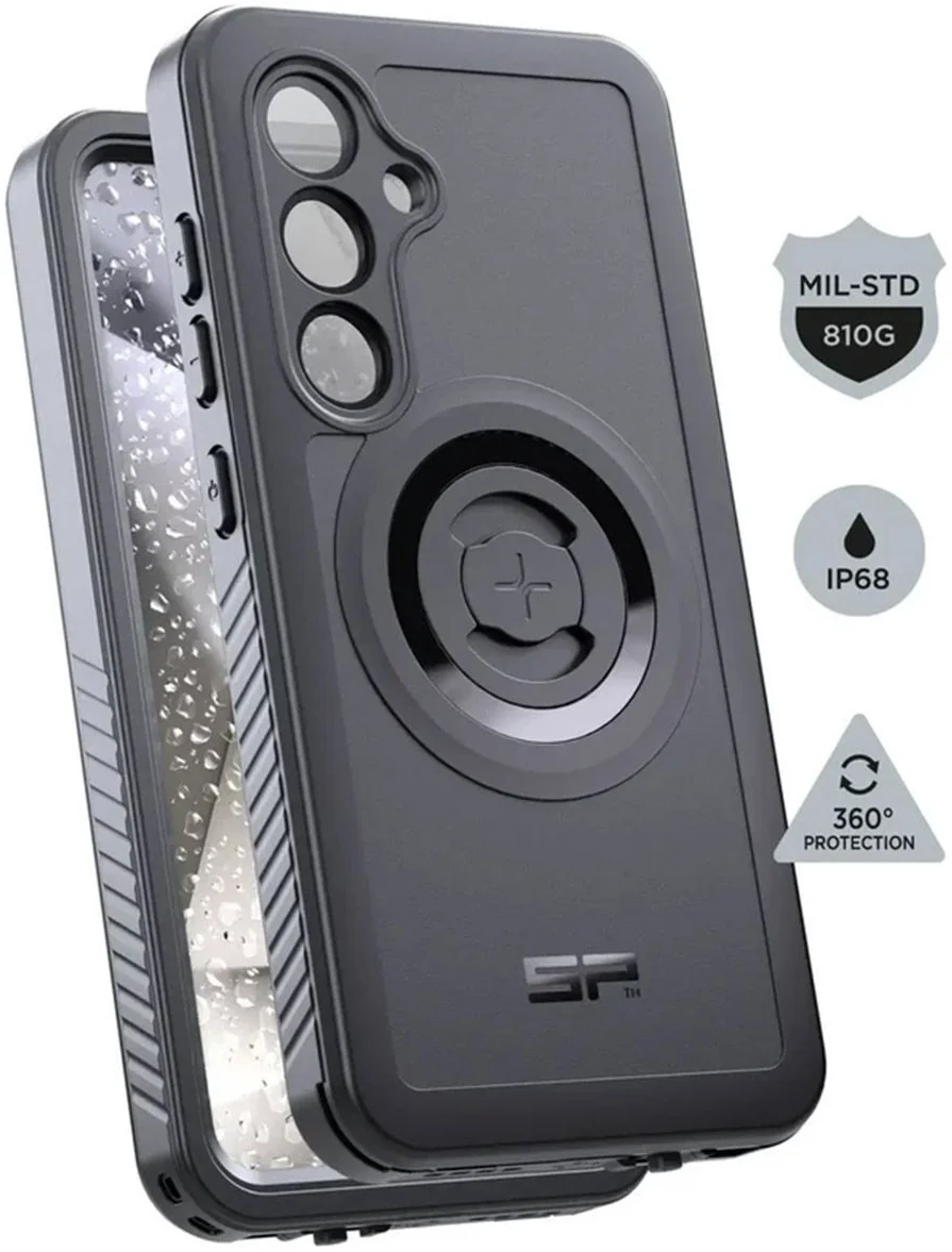 SP Connect Xtreme SPC+ Samsung Galaxy S24 Hoesje Full Protect MagSafe Zwart afbeelding 1