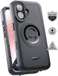 SP Connect Xtreme SPC+ iPhone 16 Hoesje Full Protect MagSafe Zwart afbeelding