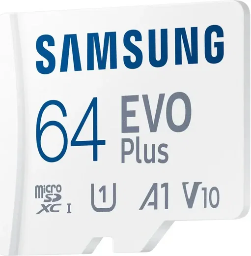 Samsung EVO Plus MicroSDXC Geheugenkaart 160MB/s met Adapter 64GB Wit afbeelding 2