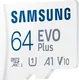 Samsung EVO Plus MicroSDXC Geheugenkaart 160MB/s met Adapter 64GB Wit afbeelding 2
