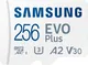 Samsung EVO Plus MicroSDXC Geheugenkaart 160MB/s met Adapter 256GB Wit afbeelding 1