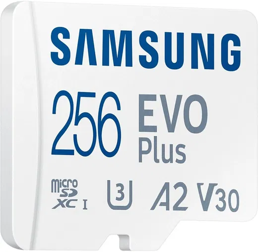 Samsung EVO Plus MicroSDXC Geheugenkaart 160MB/s met Adapter 256GB Wit afbeelding 2