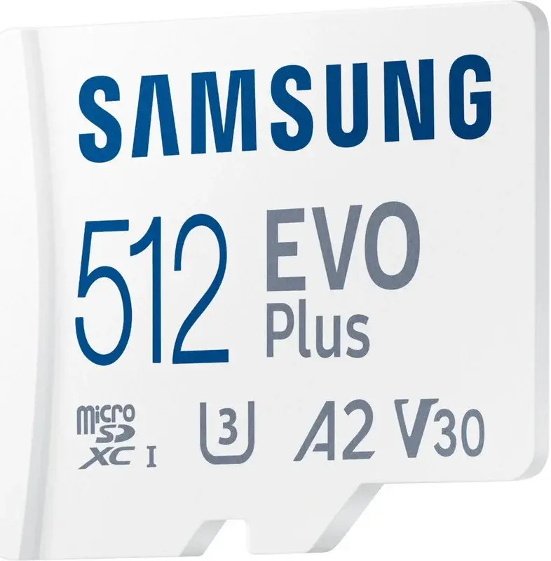 Samsung EVO Plus MicroSDXC Geheugenkaart 160MB/s met Adapter 512GB Wit afbeelding 2