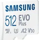 Samsung EVO Plus MicroSDXC Geheugenkaart 160MB/s met Adapter 512GB Wit afbeelding 2