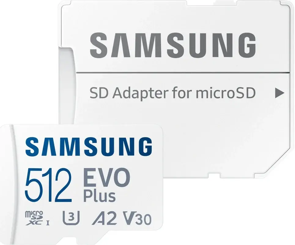 Samsung EVO Plus MicroSDXC Geheugenkaart 160MB/s met Adapter 512GB Wit afbeelding 4