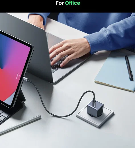 UGREEN Nexode Air 30W PD USB-C Snellader GaN Adapter Grijs afbeelding 10