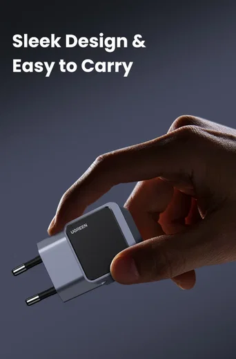 UGREEN Nexode Air 30W PD USB-C Snellader GaN Adapter Grijs afbeelding 13
