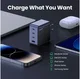UGREEN Nexode Air 100W USB/USB-C PD Snellader GaN Adapter Grijs afbeelding 10